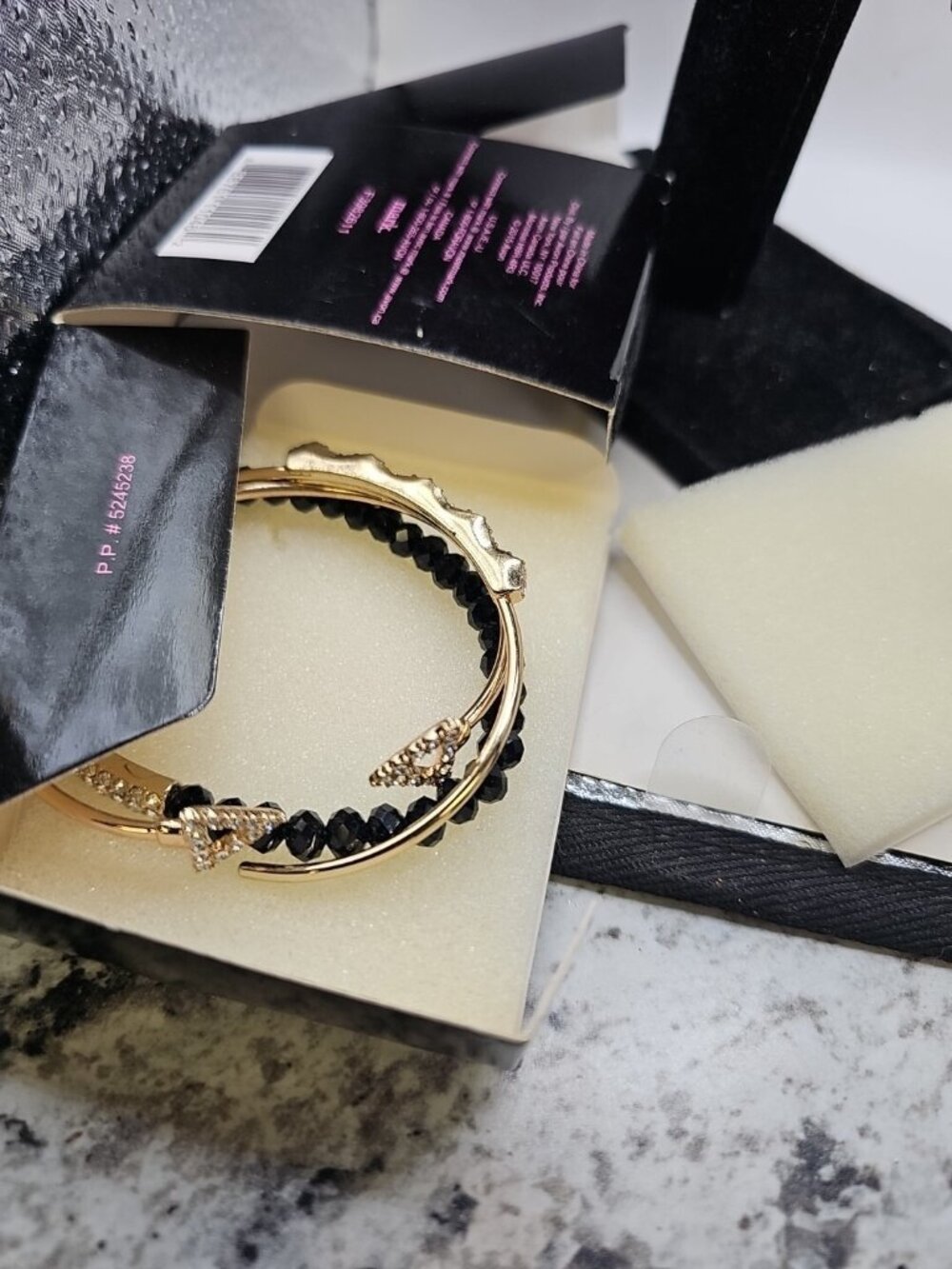 . Bracelet Lot Of 3 Gold Tone Nwo Box Mark Avon Cuff